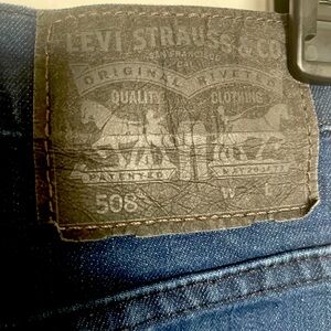 Vintage Tapered Levis 508 Blue Jeans Sz 30/30